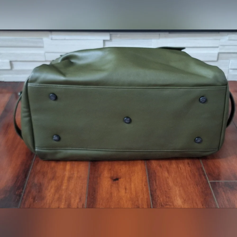 Calpak Moss Green Men's Duffel Bag - Picture 5 of 8